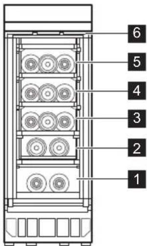 AEG AWUS018B7B - Recommended storage temperatures: - 1