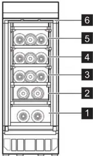 AEG AWUS018B7B - Empfohlene Lagertemperaturen: - 1