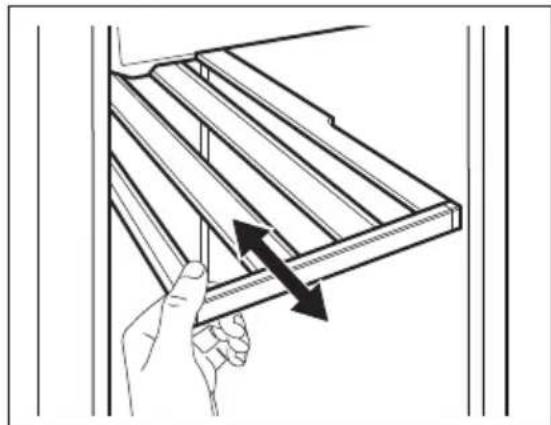 AEG AWUS018B7B - Installazione dei ripiani - 3