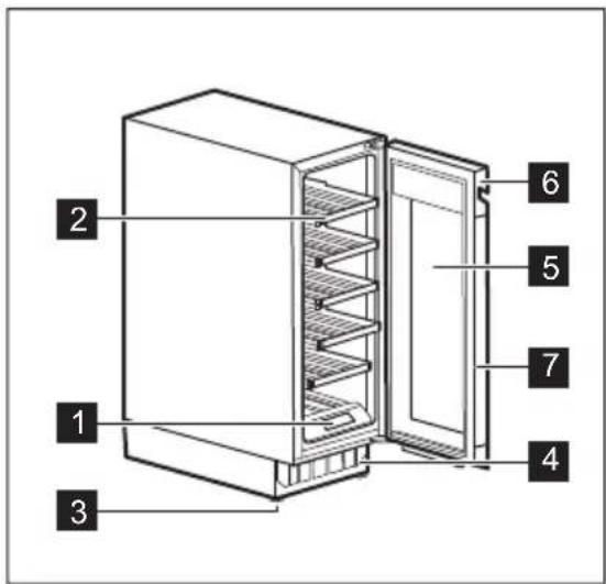 AEG AWUS018B7B - Produktübersicht - 1