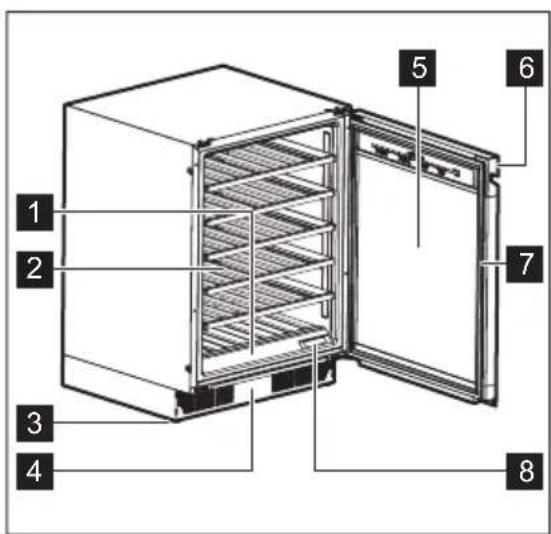 AEG AWUS040B8B - Produktöversikt - 1