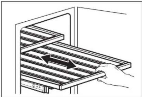 AEG AWUS040B8B - Instalarea rafturilor - 3