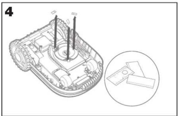 WORX Landroid L1000 - Replacing the Blades - 4