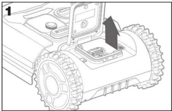 WORX Landroid L1000 - Byta knivar - 1