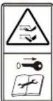 WORX WG749E - SAFETY WARNINGS FOR BATTERY PACK - 3