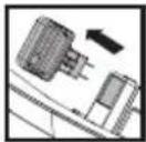 WORX WG749E - circuito ou submetidas a curto-circuitos por materiais condutores. - 9