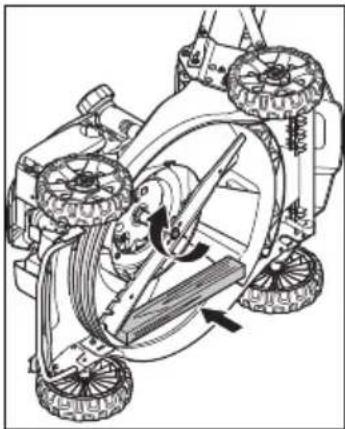 HUSQVARNA L 321AH - To assemble the blade - 3