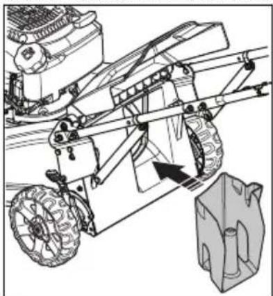 HUSQVARNA L 321AH - Para cambiar el producto a modo de trituración - 1
