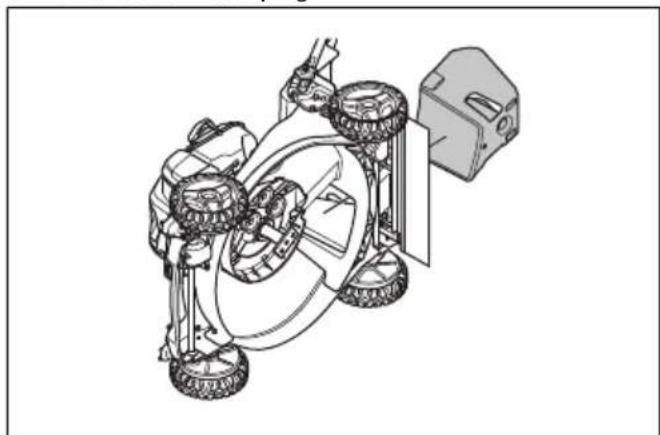 HUSQVARNA L 321AH - To remove the drive belt - 3