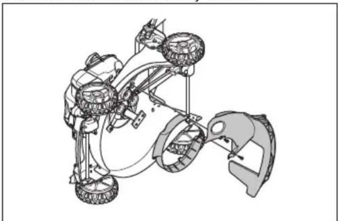 HUSQVARNA L 321AH - Para retirar la correa de transmisión - 5