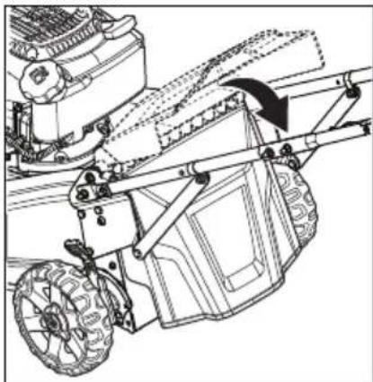 HUSQVARNA L 321AH - Para cambiar el producto a modo de trituración - 2