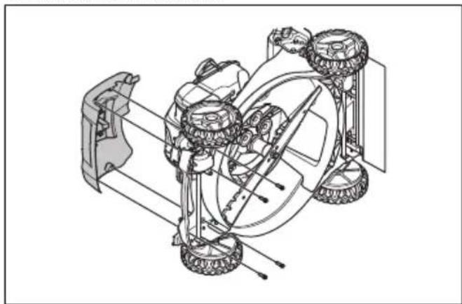 HUSQVARNA L 321AH - Transmission assembly overview - 2