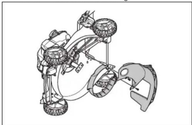 HUSQVARNA L 321AH - To remove the drive belt - 4