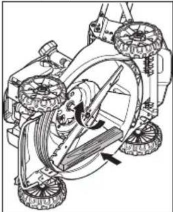HUSQVARNA L 321AH - Pour monter la lame - 3