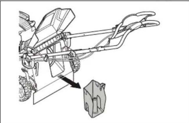 HUSQVARNA L 321AH - To change the product to rear-side discharge mode - 1