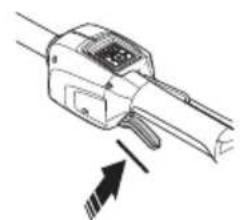 HUSQVARNA 530iP5 - To do a check of the power trigger lockout - 2