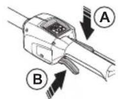 HUSQVARNA 530iP5 - To do a check of the power trigger lockout - 1
