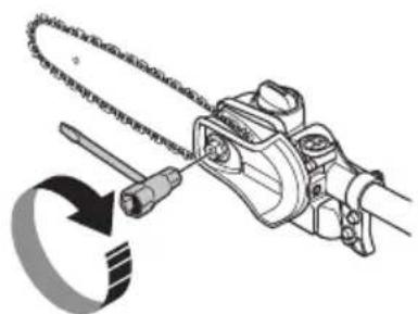HUSQVARNA 530iP5 - Para tensar la键盘 - 4