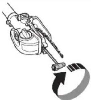 HUSQVARNA 530iP5 - Para tensar la键盘 - 3