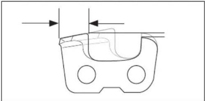 HUSQVARNA 530iP5 - Para afilar los dientes de corte - 5