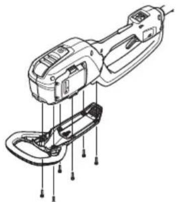 HUSQVARNA 530iP5 - Pour monter la protection pare-chocs - 1
