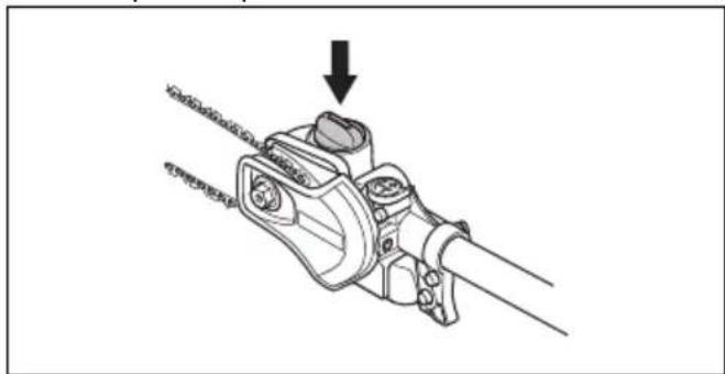HUSQVARNA 530iP5 - Pour replir au moyen d'huile pour chaine - 1