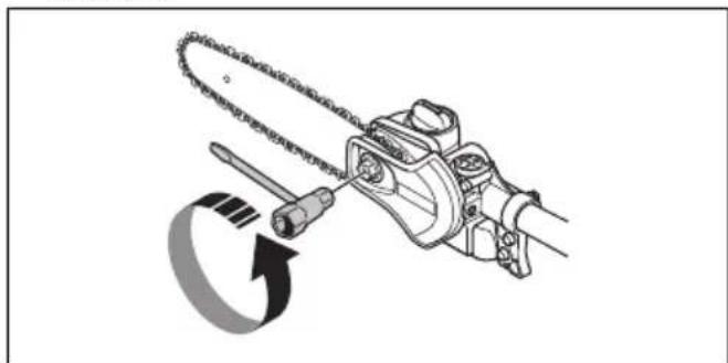 HUSQVARNA 530iP5 - Para tensar la键盘 - 2