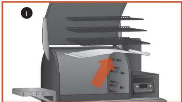 TRAEGER Timberline 1300 - To clean the grease management system: - 1