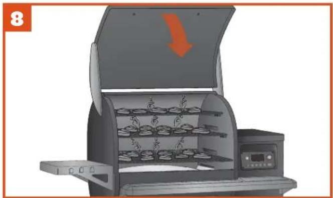 TRAEGER Timberline 1300 - USING A PRESET CUSTOM COOK CYCLE (continued) - 5