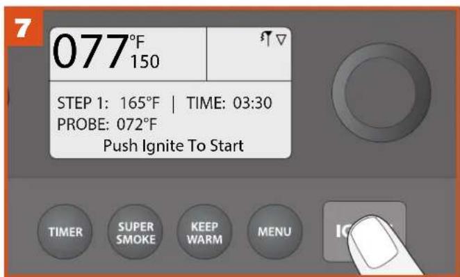 TRAEGER Timberline 1300 - UTILISER UN PROGRAMME DE CUISSON PRÉRÉGLÉ (suite) - 3