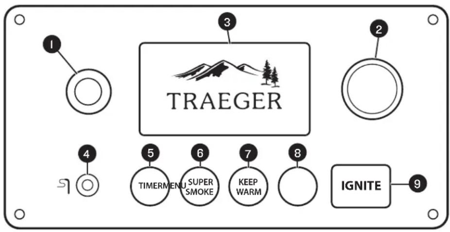 TRAEGER Timberline 1300 - VOS COMMANDES ÉLECTRONIQUES WiFIRE® - 1