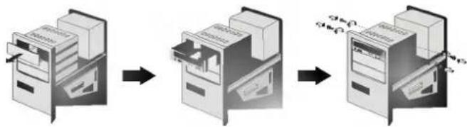 LG GCE8520B - Mise en place du lecteur/graveur - 1