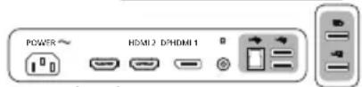 ACER XV253Q - AnschlieBen des Monitors an einen Computer - 2
