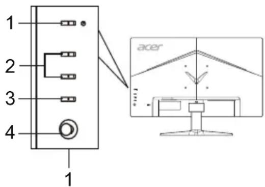 ACER VG271UP - Пд' endання MOHITOPa Do KOMn'IoTepa - 3