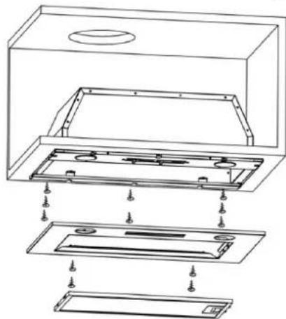 ROSIERES RHG5801IN1 - INSTALLATION (VENT OUTSIDE) - 5