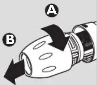 A B
