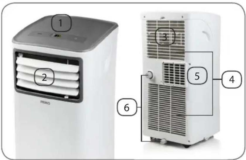 PRIMO PR575AC - Face arrière - 1