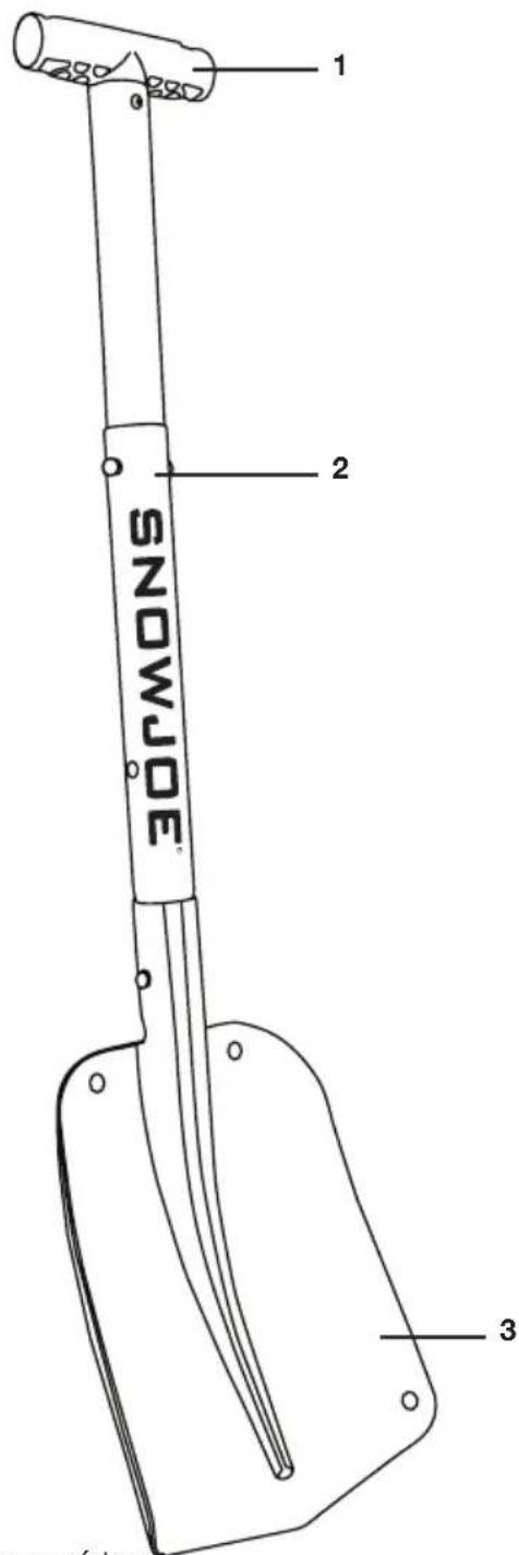 Snow Joe ATJ401MSJB - Apprenez à mistré connaître votre pelle - 1
