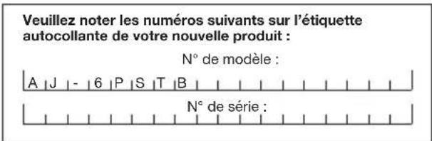 Aqua Joe AJ6PSTB - Numérodeschemeletdeserie - 1