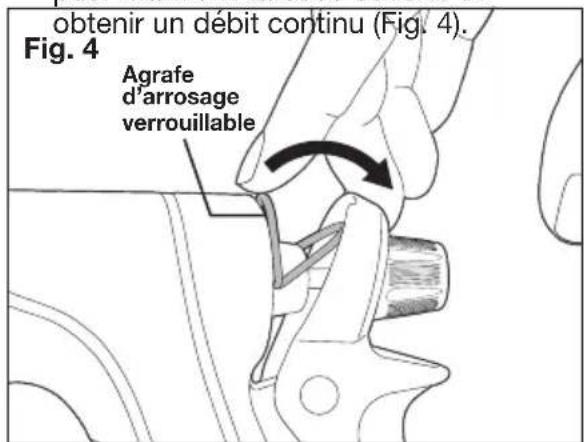 Aqua Joe AJHN104 - Utilisation de la molette de contrôle de débit - 2