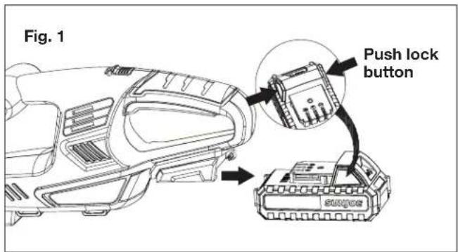 Fig. 1 Push lock button