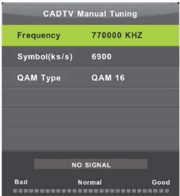LENCO DVL1962BK - DTV Manual Tuning (Syntonisation manuelle DTV) - 2