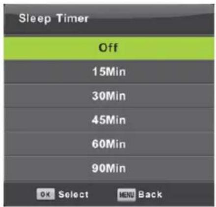 LENCO DVL1962BK - Sleep Timer (Temporizador de suspENSION) - 1