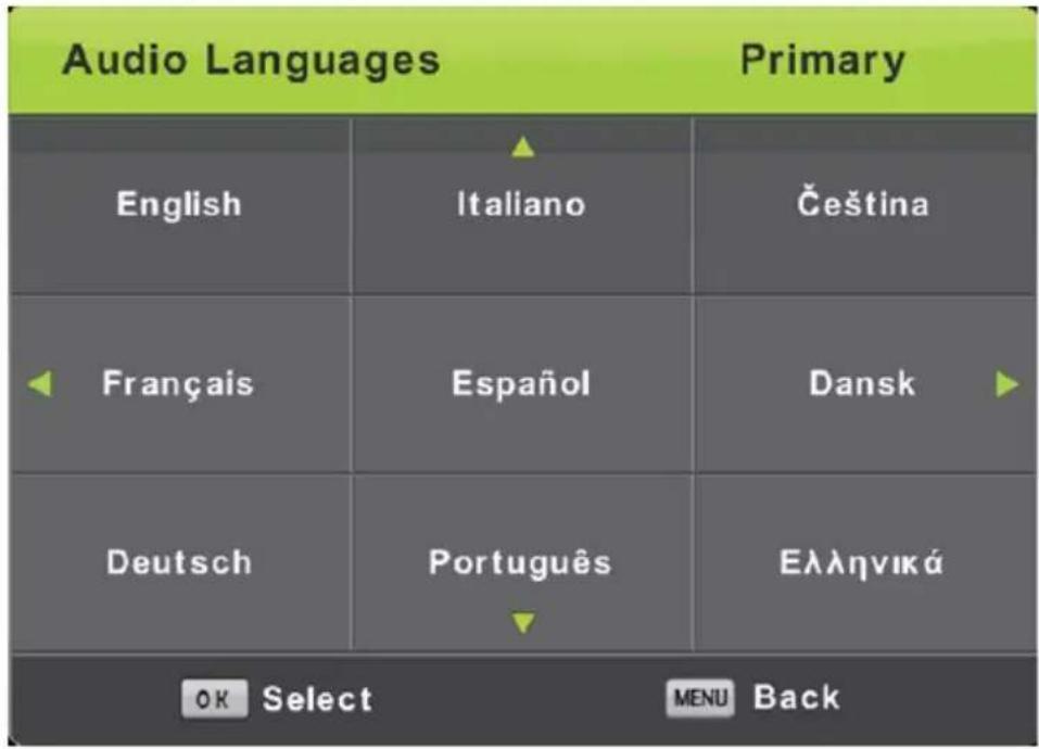 LENCO DVL1962BK - Audio Languages (Idiomas de audio) - 1