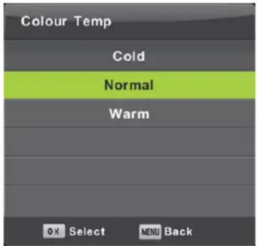 LENCO DVL1962BK - Color Temp (Kleurtemp) - 1