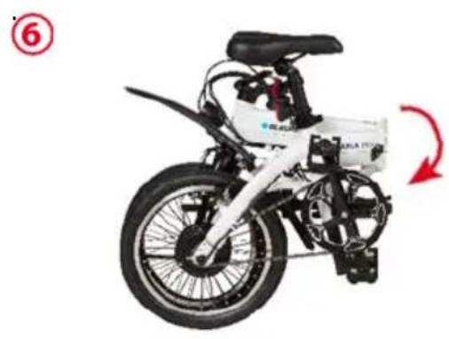 BLAUPUNKT CARLA 200 - FALTEN DES FALT-E-BIKES - 6