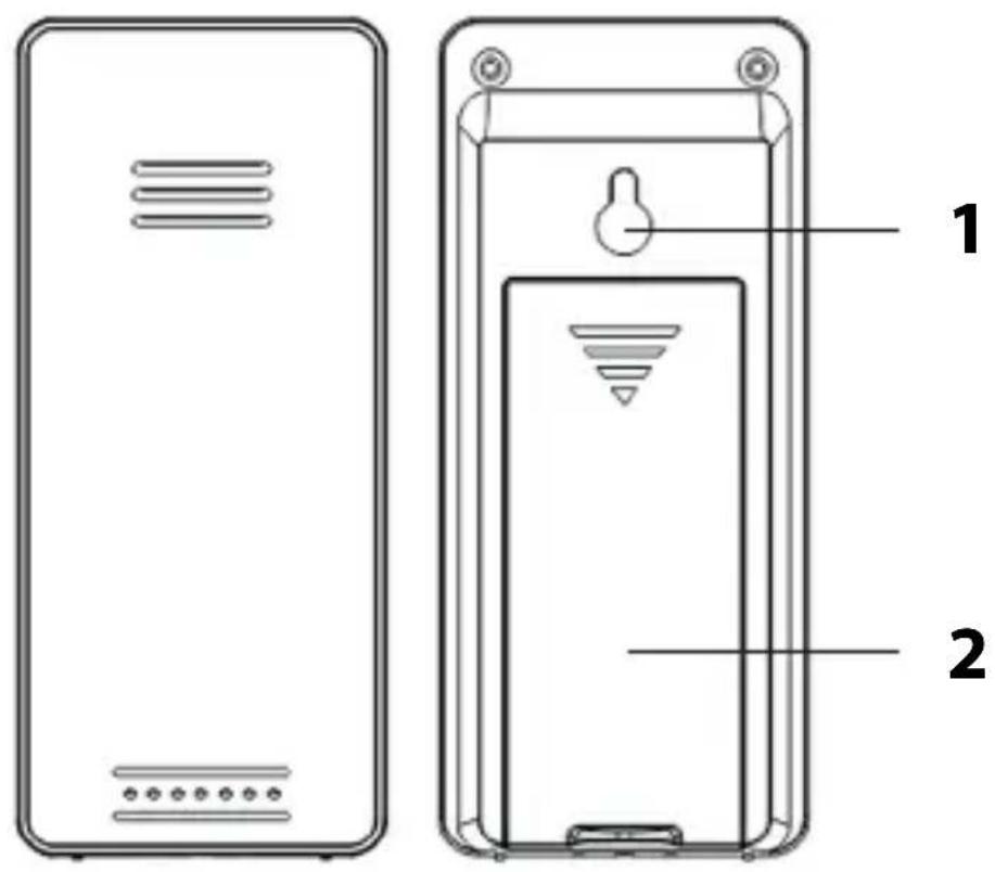 ADE WS 2132 - Funk-Außensor - 1