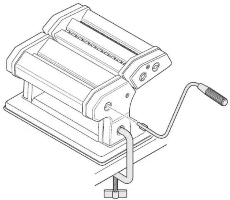 ADE KG 2102 - Ustawianie maszynki do makaronu - 1