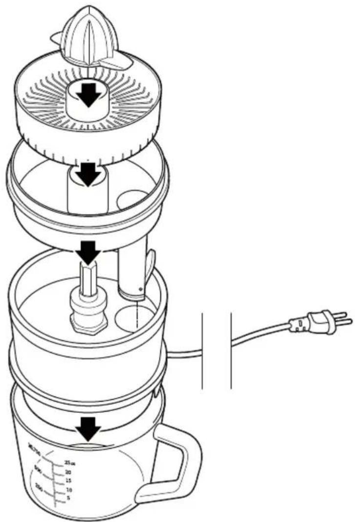 ADE KA 1803 - Montar el exprimidor - 1