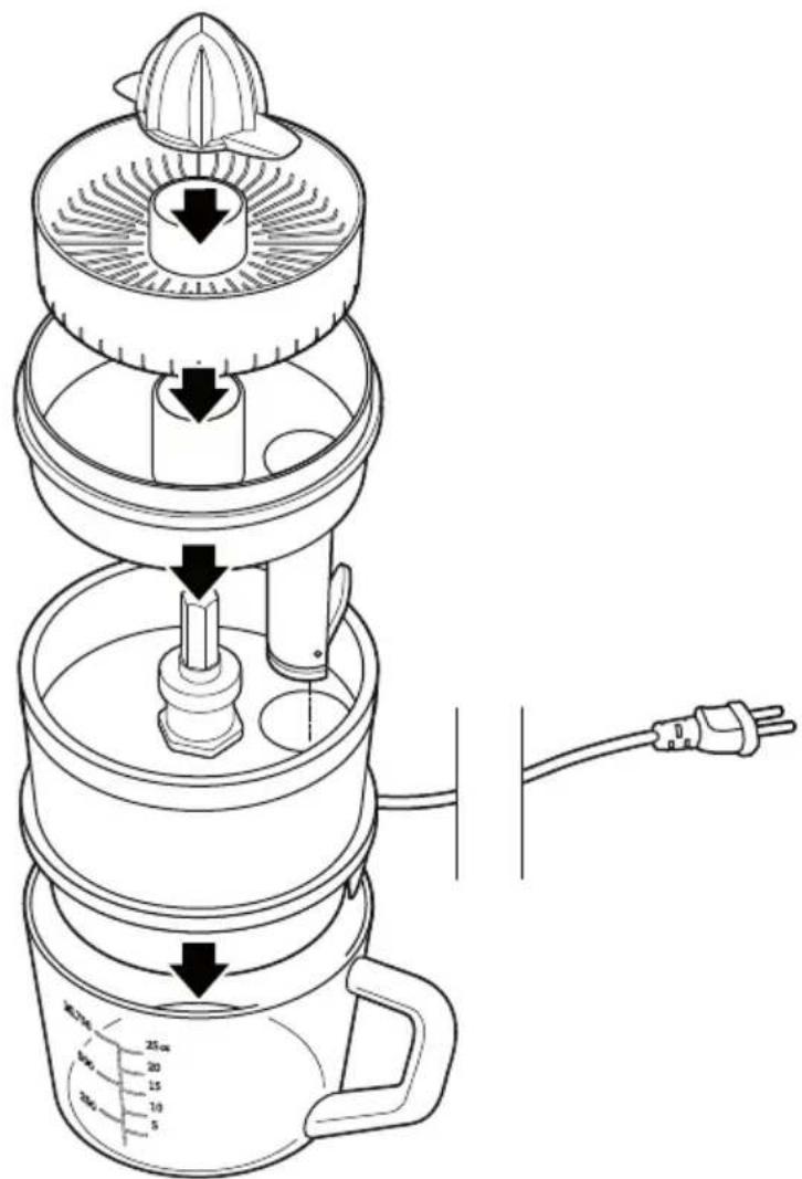 ADE KA 1803 - Assemblage du presse-agrume - 1